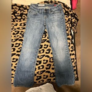 Express X2 Low Rise Boot Cut Jeans- sz2